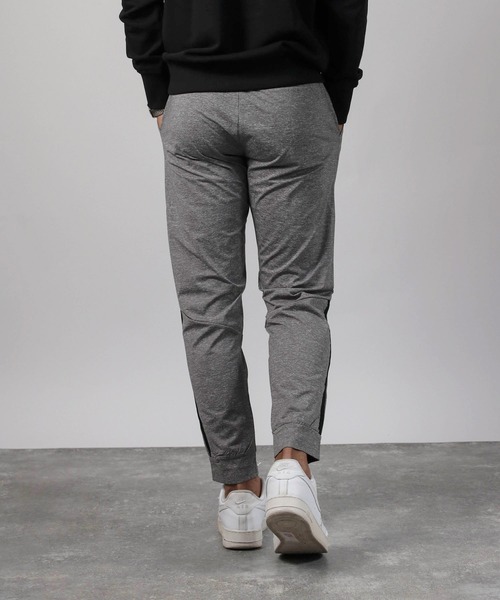 SKKONE(スコーネ)の「【Nylaus】速乾 ストレッチ イージージョガーパンツ ストレッチパンツ ロングパンツ サイドライン(その他パンツ・メンズ・杢グレー/ネイビー/ブラック/チャコール・LL/L/M)」の18枚目の写真