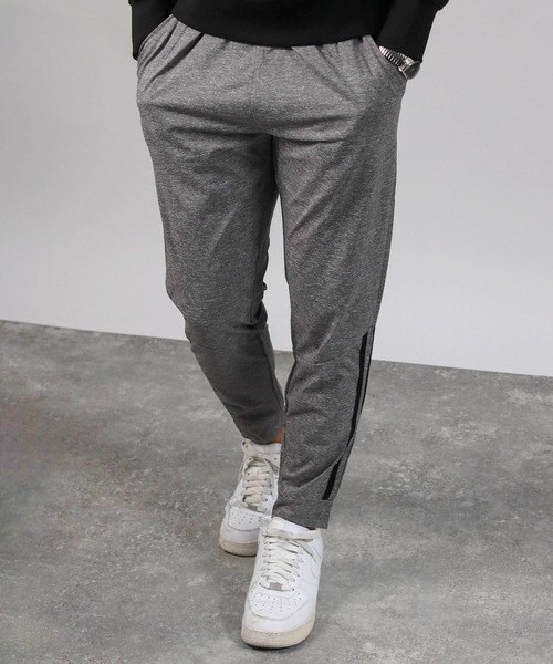 SKKONE(スコーネ)の「【Nylaus】速乾 ストレッチ イージージョガーパンツ ストレッチパンツ ロングパンツ サイドライン(その他パンツ・メンズ・杢グレー/ネイビー/ブラック/チャコール・LL/L/M)」の19枚目の写真