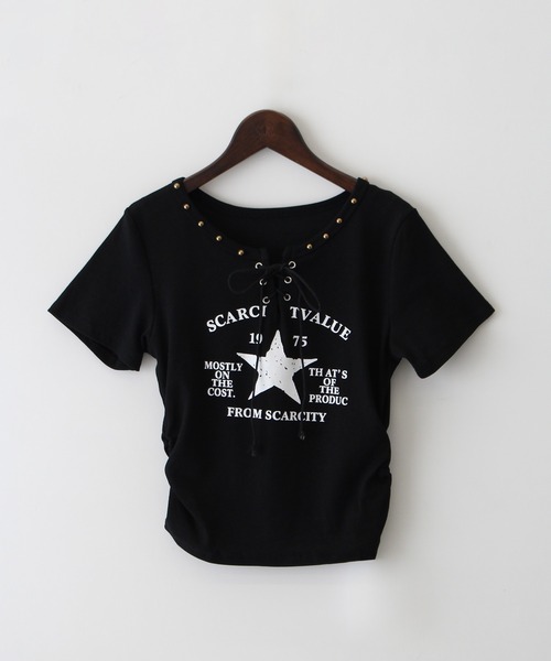 追跡便【 】リラックススプレープリントTシャツ 2色 ワンポイント刺繍 Tシャツ（スプレーアート） / PlayStation