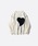 U:UME�i���[���j�́uHeart Motif  Patchwork Sweater�i�j�b�g/�Z�[�^�[�j�v�b�z���C�g