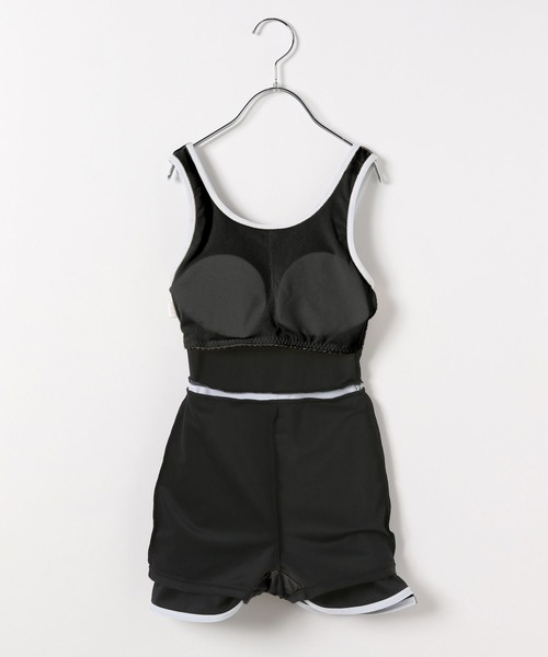 GLOBAL WORK(グローバルワーク)の「FILAコラボ/SWIMワンピース/319715(水着・キッズ・ブラック・140cm/150cm/160cm)」の4枚目の写真