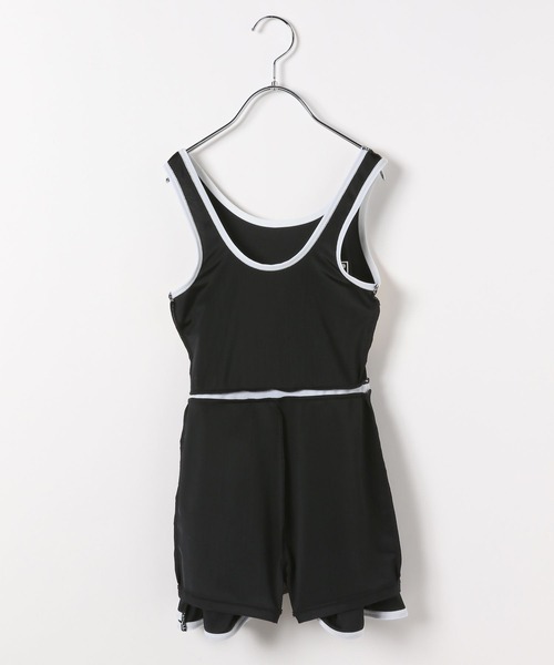 GLOBAL WORK(グローバルワーク)の「FILAコラボ/SWIMワンピース/319715(水着・キッズ・ブラック・140cm/150cm/160cm)」の3枚目の写真