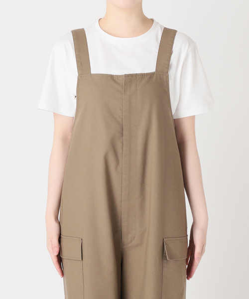 JOURNAL STANDARD relume（ジャーナルスタンダード　レリューム）の「麻ブレンドサロペット（サロペット/オーバーオール・レディース・グレー/ベージュ・FREE）」の16枚目の写真