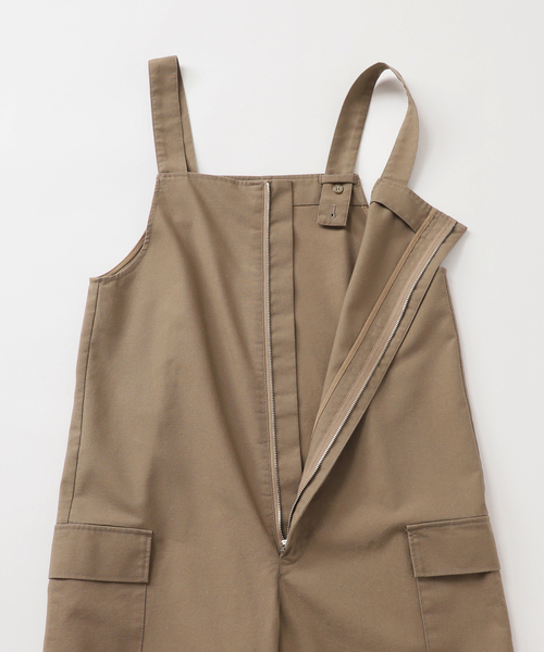 JOURNAL STANDARD relume（ジャーナルスタンダード　レリューム）の「麻ブレンドサロペット（サロペット/オーバーオール・レディース・グレー/ベージュ・FREE）」の11枚目の写真