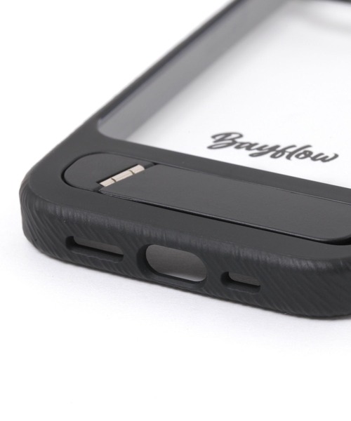 BAYFLOW（ベイフロー）の「BFスタンドiPhoneケース(13/14/15対応)（スマホケース/カバー・レディース・ベージュ/ブラック/ブルー・0）」の7枚目の写真