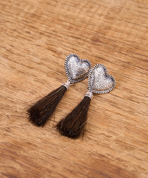 CIAOPANIC TYPY（チャオパニックティピー）の「【yuccA】アソート柄コンチョイヤリング（イヤリング・レディース・ベージュ/ベージュ系その他/ブラック系その他/ブラック・ONE SIZE）」の14枚目の写真