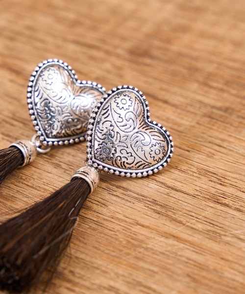 CIAOPANIC TYPY（チャオパニックティピー）の「【yuccA】アソート柄コンチョイヤリング（イヤリング・レディース・ベージュ/ベージュ系その他/ブラック系その他/ブラック・ONE SIZE）」の13枚目の写真