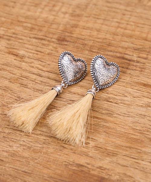 CIAOPANIC TYPY（チャオパニックティピー）の「【yuccA】アソート柄コンチョイヤリング（イヤリング・レディース・ベージュ/ベージュ系その他/ブラック系その他/ブラック・ONE SIZE）」の11枚目の写真