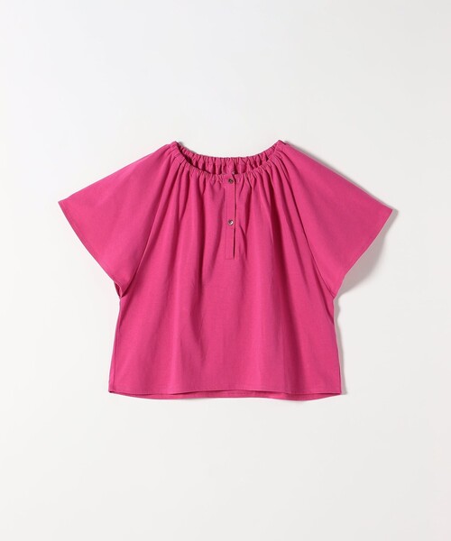 SHIPS any:〈UVカット/接触冷感/吸水速乾/洗濯機可能〉USAコットン フレア TEE SHIPS any tシャツ any:「UVカット/接触冷感/吸水速乾/洗濯機