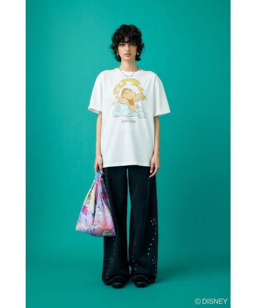 boohoo MAN オーバーサイズ 半袖 ディズニー ヘラクレス Tシャツ imgrc0092155932.jpg