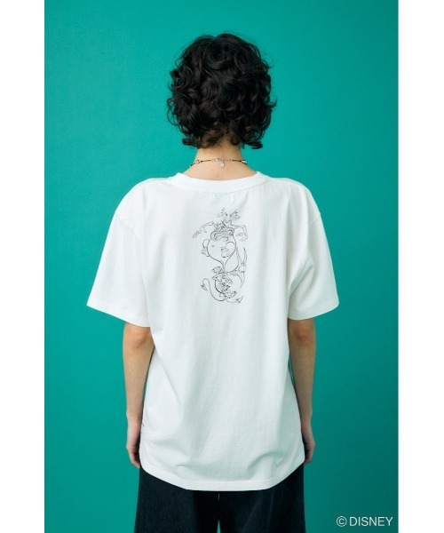 Disney SERIES CREATED by MUS(ディズニーシリーズクリエイテッドバイエムユーエス)の「MD OVERSIZED Tシャツ / HERCULES(Tシャツ/カットソー・レディース・オフホワイト/ライトブラック・FREE)」の14枚目の写真