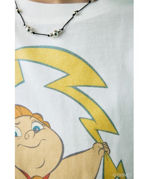 Disney SERIES CREATED by MUS(ディズニーシリーズクリエイテッドバイエムユーエス)の「MD OVERSIZED Tシャツ / HERCULES(Tシャツ/カットソー・レディース・オフホワイト/ライトブラック・FREE)」の17枚目の写真
