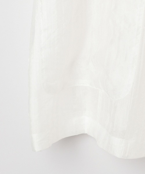 PAGEBOY（ページボーイ）の「【半袖】シアージャケット（テーラードジャケット・レディース・ブラック/イエロー/ホワイト・FREE）」の5枚目の写真