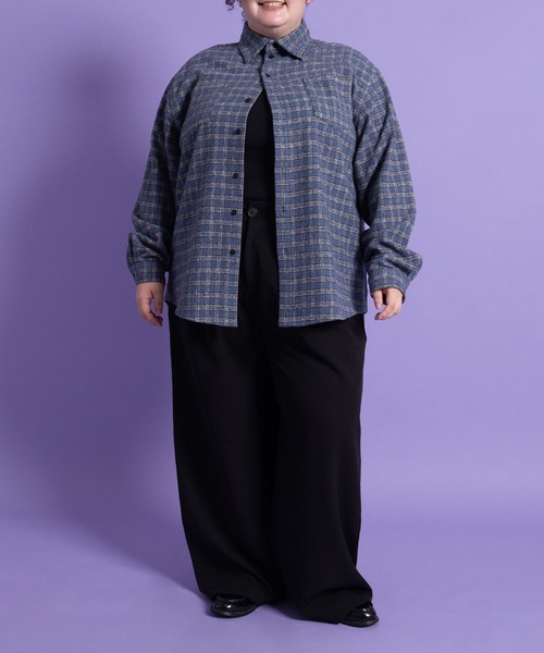 PUNYUS（プニュズ）の「2タックカラーパンツ（その他パンツ・レディース・ブラック/ブラウン/レッド・1/2/3/4）」の5枚目の写真