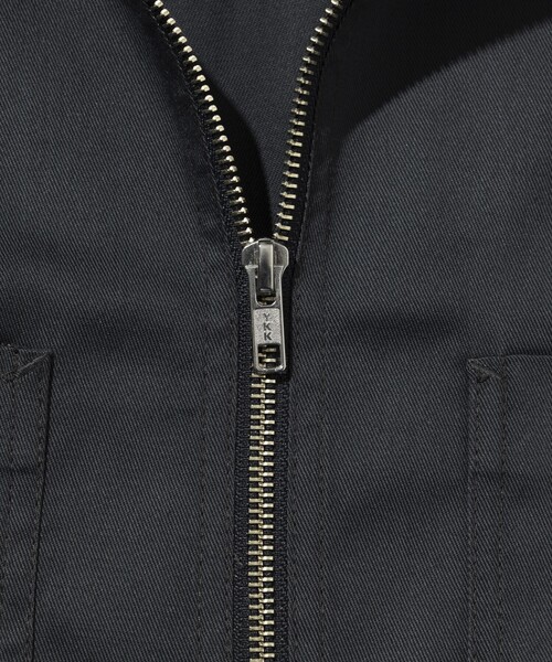 RED KAP(レッドキャップ)の「RED KAP/レッドキャップ 別注 リラックスフィット ハーフジップ ワンポイントロゴ ソリッド半袖ツイルワークシャツ/SP H/Z SS SHIRT(シャツ/ブラウス・メンズ・ベージュ/チャコールグレー/ブラック・LARGE/MEDIUM)」の21枚目の写真