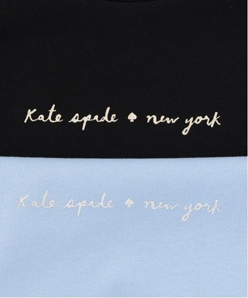 kate spade new york kids(ケイトスペードニューヨーク)の「トドラー スカラップTシャツ(Tシャツ/カットソー・キッズ・サックスブルー/ブラック・120cm/130cm/110cm)」の5枚目の写真