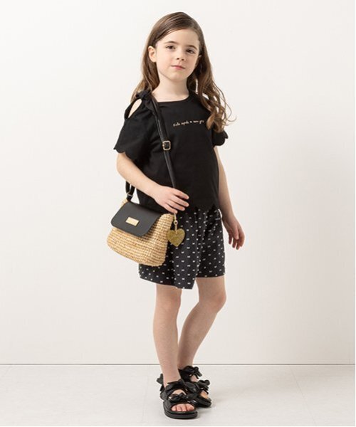 kate spade new york kids(ケイトスペードニューヨーク)の「トドラー スカラップTシャツ(Tシャツ/カットソー・キッズ・サックスブルー/ブラック・120cm/130cm/110cm)」の11枚目の写真