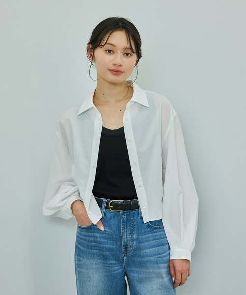 JUN AND ROPÉ レディースシャツ ホワイト ROPÉ(ロペ) シャツ/ブラウス 通販｜J'aDoRe JUN ONLINE