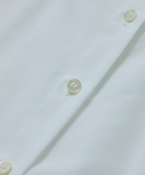 ROPE'（ロペ）の「【WEB・一部店舗限定】ライトタンブラークロップドシャツ/洗える（シャツ/ブラウス・レディース・ピンク/ホワイト/サックスブルー・FREE）」の21枚目の写真