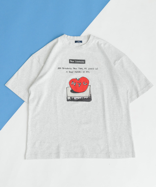 ITEMS URBANRESEARCH（アイテムズ アーバンリサーチ）の「BEN LENOVITZ Fruit Print T-shirts（Tシャツ/カットソー・メンズ・その他1/その他2/その他4/その他3・LARGE/MEDIUM）」の2枚目の写真