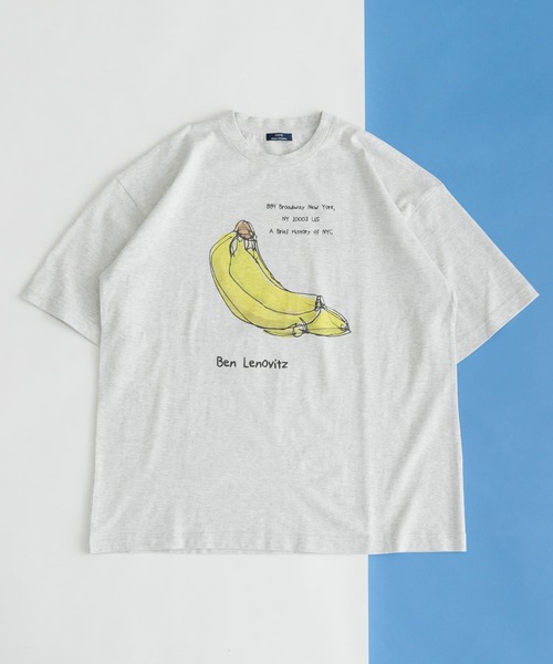 ITEMS URBANRESEARCH（アイテムズ アーバンリサーチ）の「BEN LENOVITZ Fruit Print T-shirts（Tシャツ/カットソー・メンズ・その他1/その他2/その他4/その他3・LARGE/MEDIUM）」の4枚目の写真