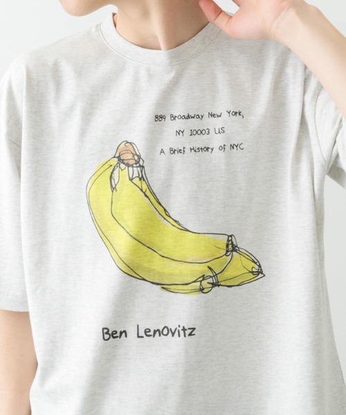 カットソー BEN LENOVITZ Fruit Print T-shirts セール】BEN LENOVITZ Fruit Print T-shirts（Tシャツ