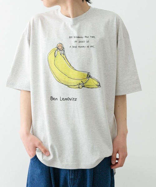 ITEMS URBANRESEARCH（アイテムズ アーバンリサーチ）の「BEN LENOVITZ Fruit Print T-shirts（Tシャツ/カットソー・メンズ・その他1/その他2/その他4/その他3・LARGE/MEDIUM）」の6枚目の写真