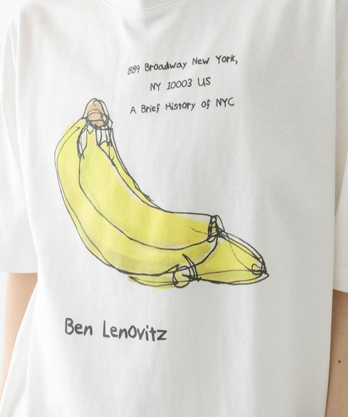 ITEMS URBANRESEARCH（アイテムズ アーバンリサーチ）の「BEN LENOVITZ Fruit Print T-shirts（Tシャツ/カットソー・メンズ・その他1/その他2/その他4/その他3・LARGE/MEDIUM）」の10枚目の写真