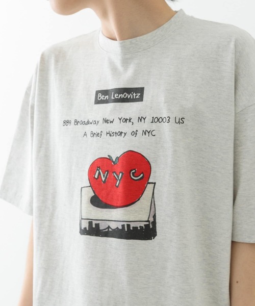 ITEMS URBANRESEARCH（アイテムズ アーバンリサーチ）の「BEN LENOVITZ Fruit Print T-shirts（Tシャツ/カットソー・メンズ・その他1/その他2/その他4/その他3・LARGE/MEDIUM）」の16枚目の写真