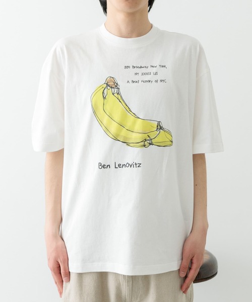 セール】BEN LENOVITZ Fruit Print T-shirts（Tシャツ