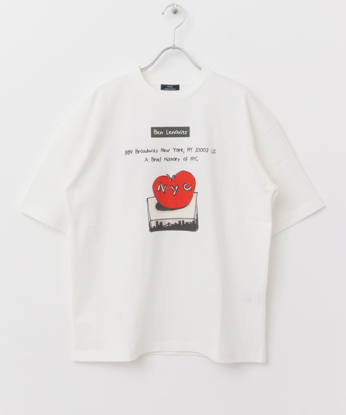 カットソー BEN LENOVITZ Fruit Print T-shirts セール】BEN LENOVITZ Fruit Print T-shirts（Tシャツ