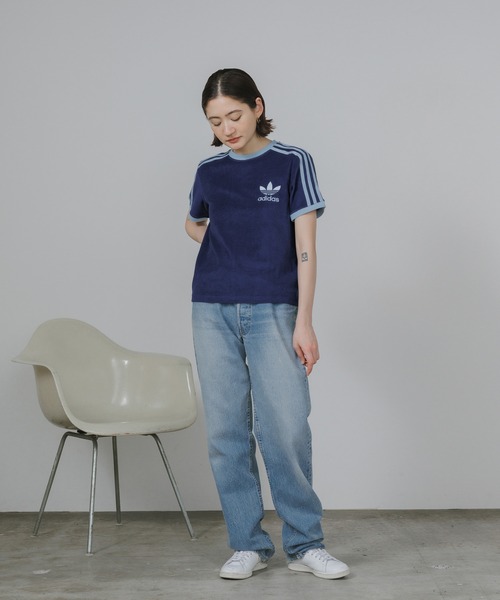 ★【Adidas】 Terry 3S T-Shirt★人気★ adidas/アディダス TERRY 3S TEE（Tシャツ/カットソー）｜adidas