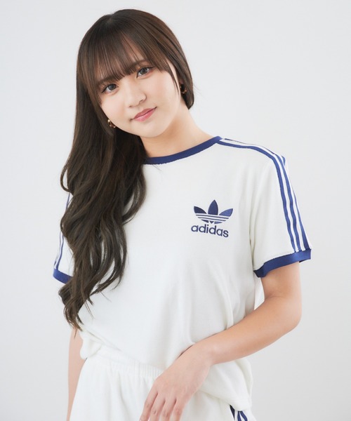 adidas/アディダス TERRY 3S TEE（Tシャツ/カットソー）｜adidas