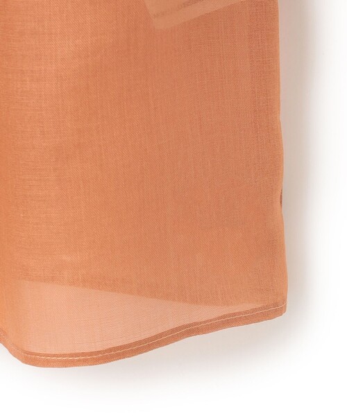 セール】【洗える】ソフトシアーフィルム ギャザー ブラウス（シャツ