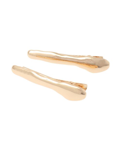 AMERICAN HOLIC(アメリカンホリック)の「2SETニュアンスメタルクリップ(その他ヘアアクセサリー・レディース・ゴールド/シルバー・FREE)」の9枚目の写真