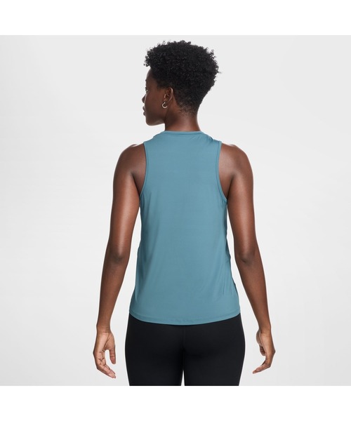 NIKE(ナイキ)の「ナイキ NIKE ナイキ ワン DF スリム タンク トップ(タンクトップ・レディース・ブルーグレー・S/M/L)」の2枚目の写真