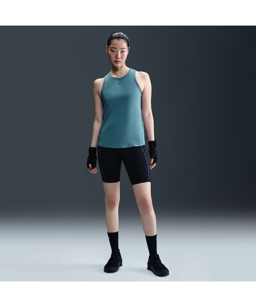 NIKE(ナイキ)の「ナイキ NIKE ナイキ ワン DF スリム タンク トップ(タンクトップ・レディース・ブルーグレー・S/M/L)」の4枚目の写真