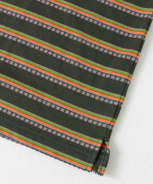 URBAN RESEARCH Sonny Label(アーバンリサーチサニーレーベル)の「OOPS接触冷感ボーダーポロシャツ(Tシャツ/カットソー・メンズ・カーキ/オフホワイト・MEDIUM/LARGE/X-LARGE)」の21枚目の写真