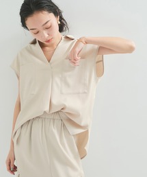 LE CERCLE par rope' | 【セットアップ対応】フレンチスキッパーシャツ(シャツ/ブラウス)