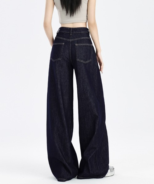 REBALANCE(リバランス)の「ワイドデニムパンツ(デニムパンツ・レディース・A・SMALL/LARGE/MEDIUM)」の7枚目の写真