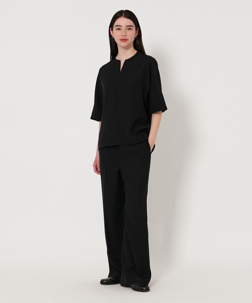 tシャツ 「D.O UNITED ARROWS BY DAISUKE OBANA for WOMEN」 II+ ZIP CREW TEE/Tシャツ レデ D.O UNITED ARROWS BY DAISUKE OBANA for WOMEN＞ Ⅱ+ ZIP CREW