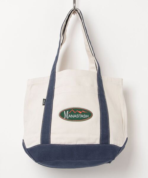 トートバッグ mana MANASTASH/マナスタッシュ/MANA HEMP TOTE LARGE | MANASTASH