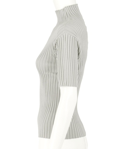 ANAP（アナップ）の「リブニットモックネックトップス（ニット/セーター・レディース・ブラック/グレー・FREE）」の12枚目の写真