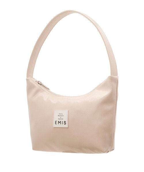 EMIS(イミス)の「NEW ENAMEL HOBO BAG(ハンドバッグ・レディース・ブラック/ブラウン/グリーン/レッド/グレイッシュベージュ/ブルーグリーン/クリーム/マジェンタ・FREE)」の19枚目の写真