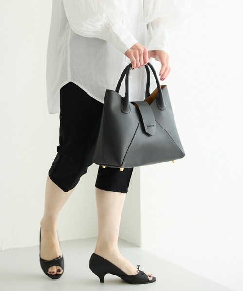 HASHIBAMI(ハシバミ)の「【HASHIBAMI】フェズ ハンドバッグ(ショルダーバッグ・レディース・ブラック/ダークブラウン/ベージュ・FREE)」の15枚目の写真