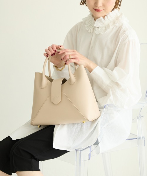 HASHIBAMI(ハシバミ)の「【HASHIBAMI】フェズ ハンドバッグ(ショルダーバッグ・レディース・ブラック/ダークブラウン/ベージュ・FREE)」の17枚目の写真