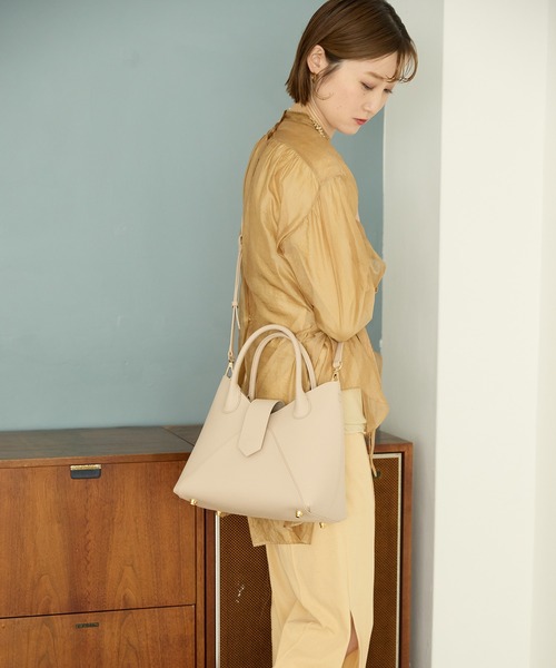 HASHIBAMI(ハシバミ)の「【HASHIBAMI】フェズ ハンドバッグ(ショルダーバッグ・レディース・ブラック/ダークブラウン/ベージュ・FREE)」の20枚目の写真