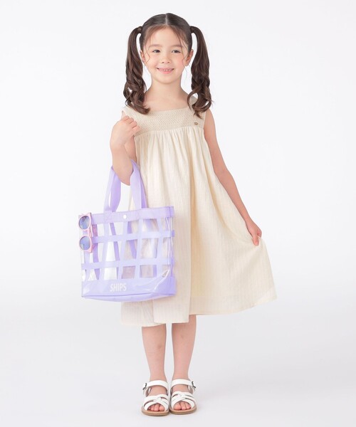 SHIPS(シップス)の「SHIPS KIDS:ビーチ バック(ショルダーバッグ・キッズ・ライラック/ネイビー・ONE SIZE)」の5枚目の写真