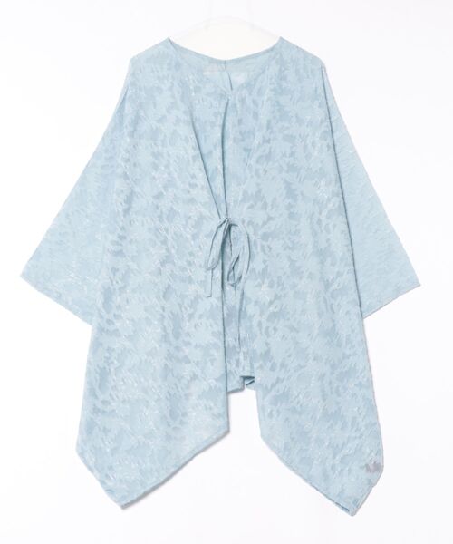 カヤ（カヤ）の「【カヤ】透かし花トップス（その他トップス・レディース・キナリ/スミクロ/ライトブルー・FREE）」の3枚目の写真