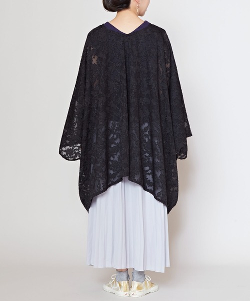 カヤ（カヤ）の「【カヤ】透かし花トップス（その他トップス・レディース・キナリ/スミクロ/ライトブルー・FREE）」の20枚目の写真